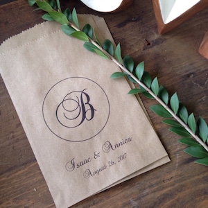 Benutzerdefinierte Monogramm Hochzeit Gastgeschenke, personalisierte Hochzeit Gunst Taschen, umweltfreundliche Hochzeit Gunst Ideen für Hochzeitsgäste