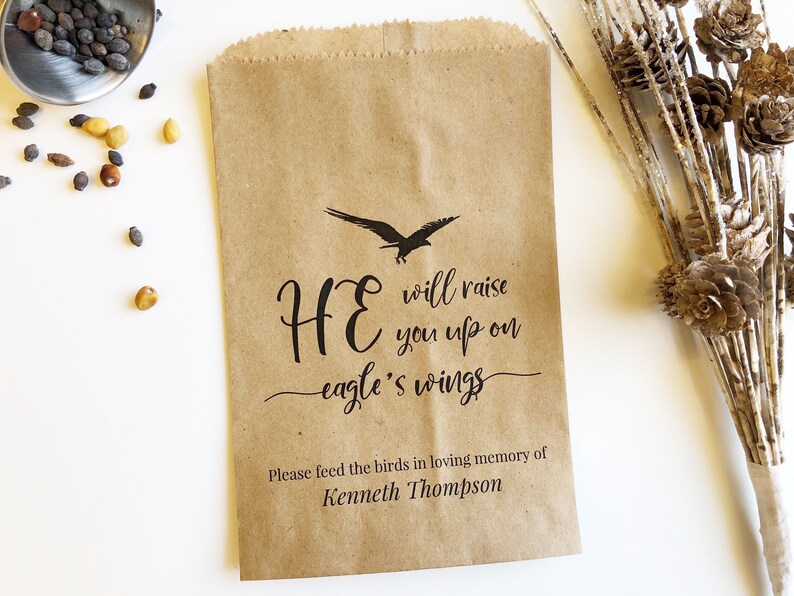 Memorial Gift Bags Funeral Favors Celebration of Life Etsy
