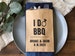 Utensil Holders For Wedding or Engagement Barbeque - Cutlery Bags - I Do BBQ - Barn Wedding Favor Bags - Rustic Wedding Decor - 25 pk 