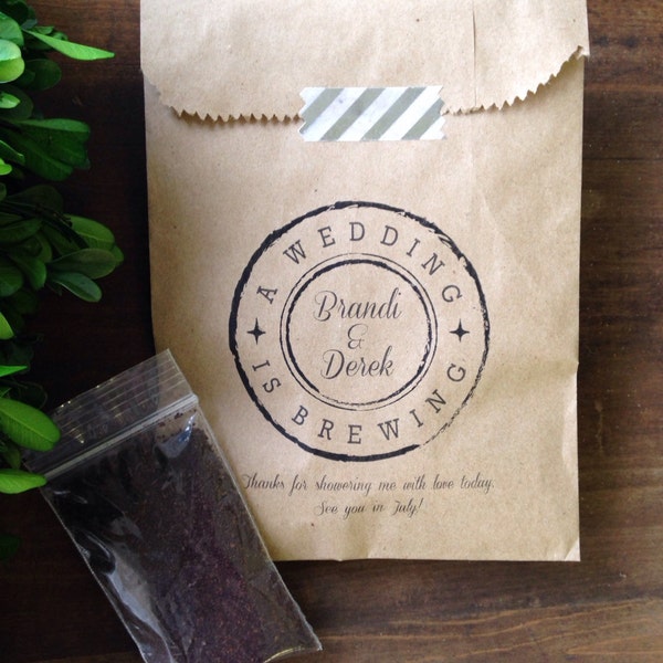 Coffee Wedding Favor Etsy