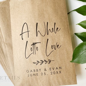 Cadeaux pour mariage avec ticket de loterie, Pochettes pour cadeaux de mariage avec ticket à gratter, Pochettes pour tickets de loto, Porte-billets de loterie, Cadeaux pour shower de bébé - 25 paquets