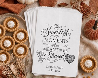 Wedding Dessert Packaging for Guests to share their photos to your album, sets of 25