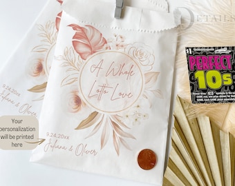 Lottery Ticket Wedding Favors, Scratch Ticket Wedding Favor Bags, Lotto Ticket Bags, Lottery Ticket Holders, Bridal Shower Favors - 25 pk