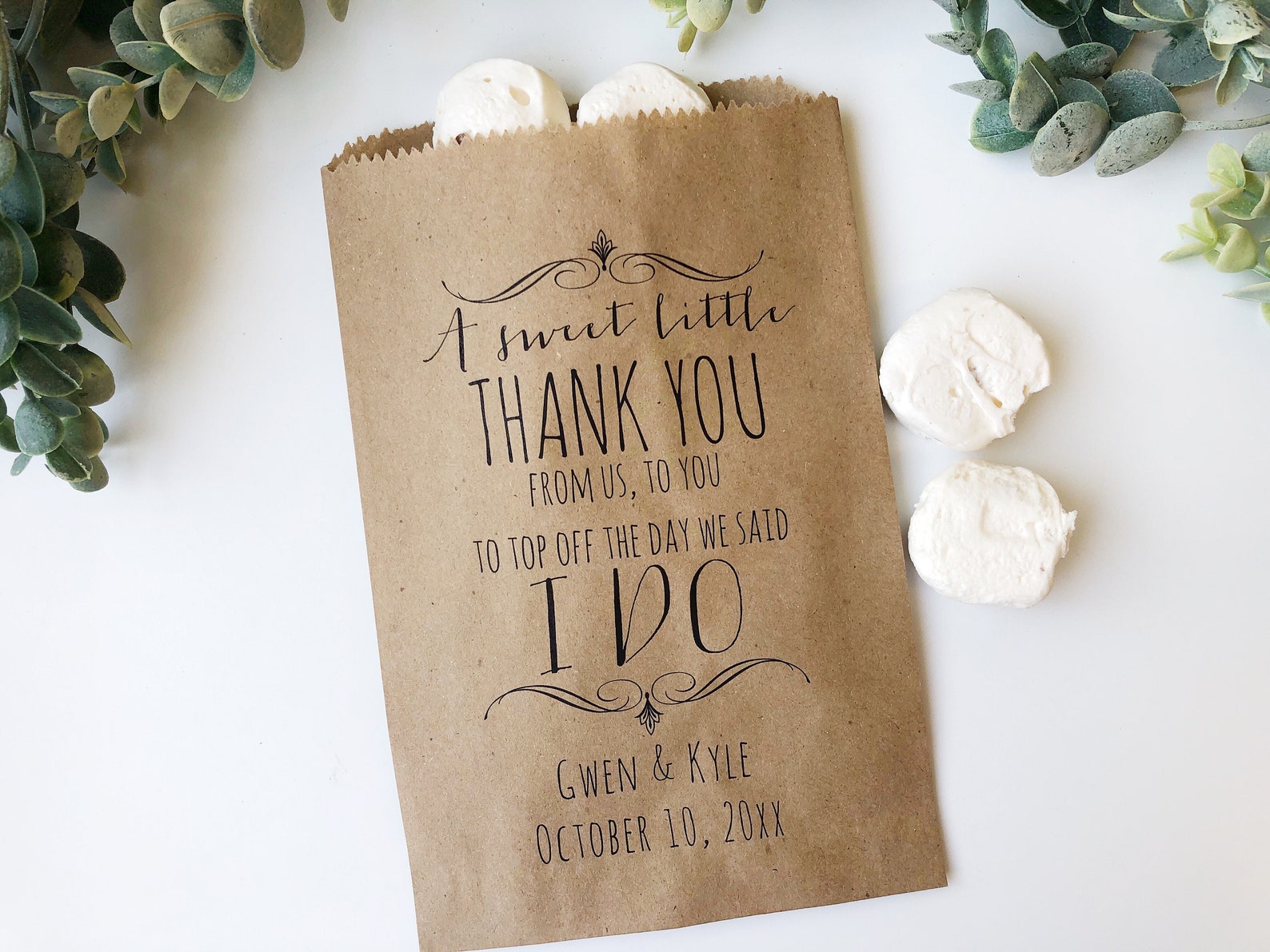 Wedding Favor Bags Candy Buffet Bags Candy Bar Bags Favor Etsy