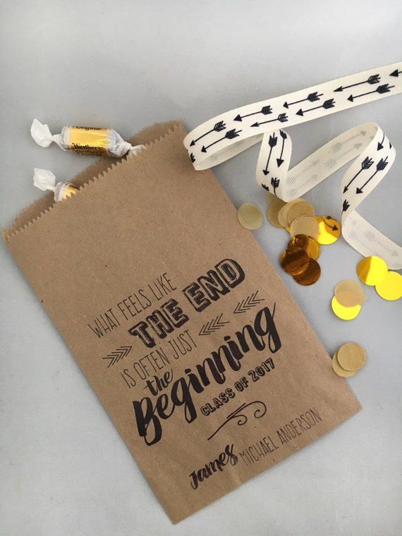 Graduation Favors, Candy Buffet Bag, 25 Favor Bags, Cookie Bar, Custom  Treat Bags, Personalized Graduation Party, Graduation Favor - Etsy