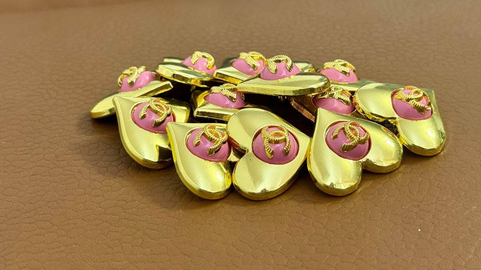 CHANEL ボタン #カラフル3セット 現物撮影 Authentic Chanel Buttons Set - Etsy