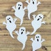 Ghost Die Cuts / Halloween Embellishments/ Cut Outs / Set of 8 - Etsy