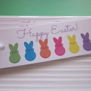 Easter gift tags / Bunny gift tags / Gift Tags / Favor Tags / set of 8