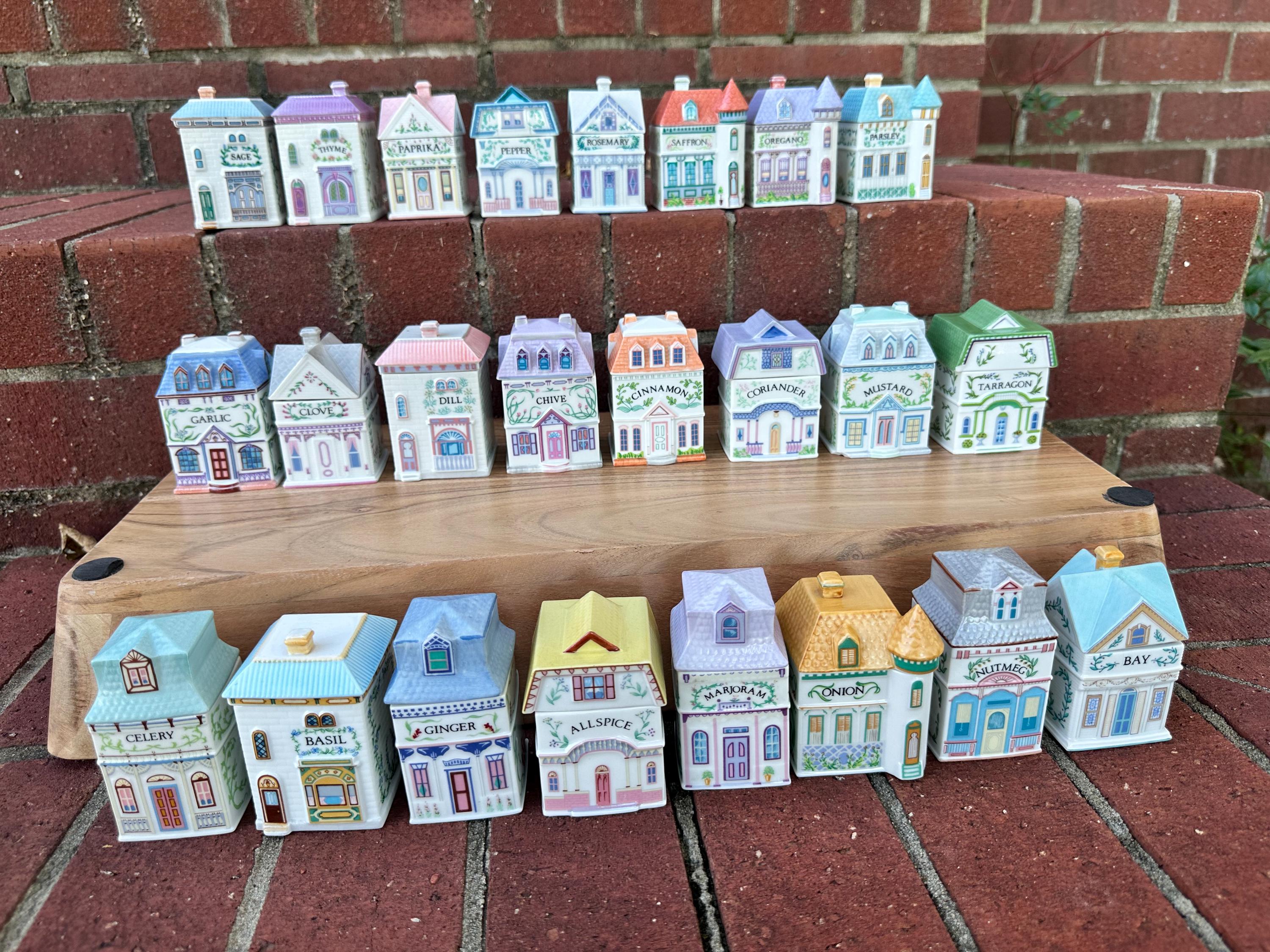 Lenox Spice Village Full Set 1989 - Etsy