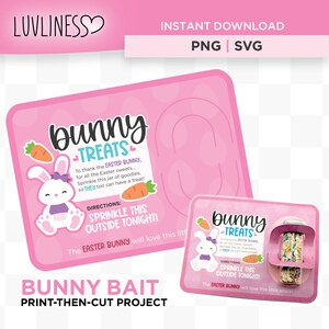 Bunny Bait Card PNG, Artigianato pasquale stampa-poi-taglia, Download istantaneo per Cricut, Easter Bunny Food PNG, Easter Bunny Bait SVG
