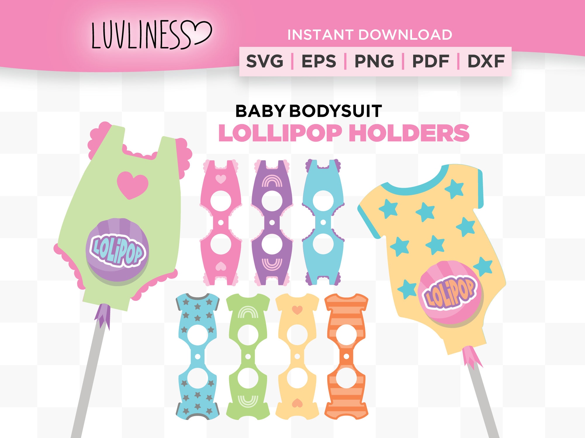 Decoración baby shower • Lollipop Recreación