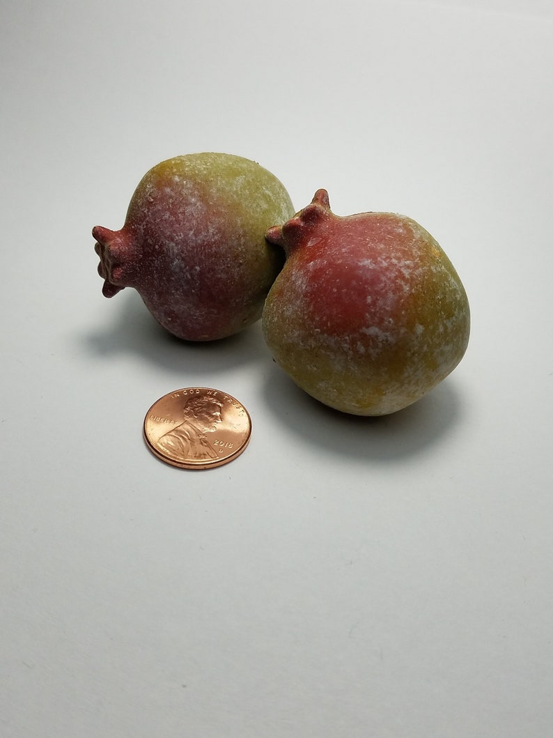 Vintage Artificial Decorative Figs 2 Small Piece Artificial Figs