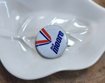 Vintage Arch Moore Pin, Arch Moore Metal Pin