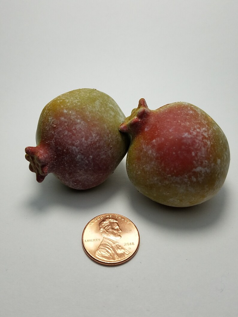 Vintage Artificial Decorative Figs 2 Small Piece Artificial Figs