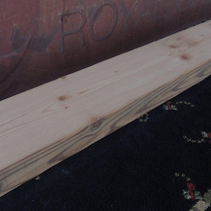 Barn Beam Fireplace Mantel 76-1/2&quot; x 7-1/4&quot; x 3-1/4&quot; // Authentic Old Growth Douglas Fir