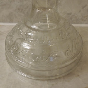 Oil Lamp // Vintage Antique Glass Kerosene Lamp // Ships Free
