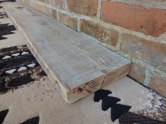 Wood Mantle Shelf Fireplace Mantel 53 X 8 X Etsy