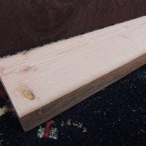 79&quot; x 7-1/8&quot; x 2-1/4&quot; // Barn Beam Fireplace Mantel or Mantle Shelf // Authentic Vintage Old Growth Douglas Fir Barnwood