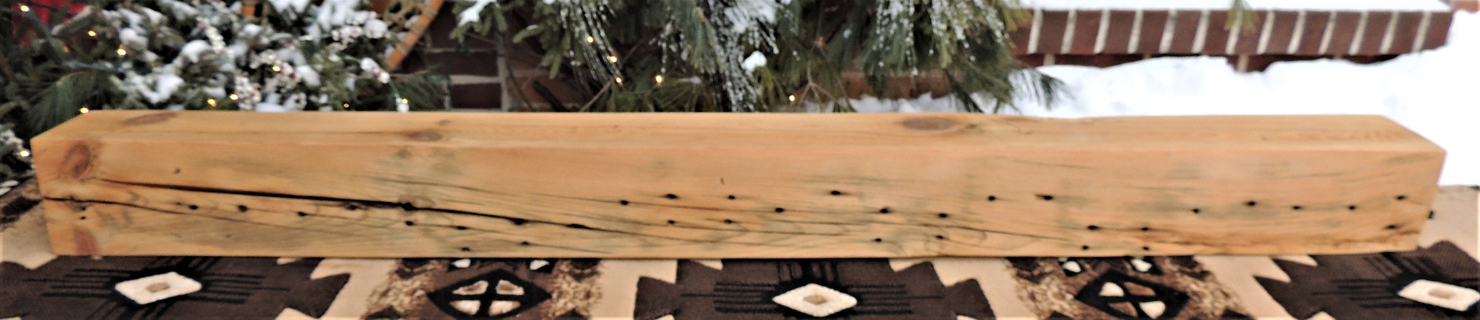 Fireplace Mantel 68-1/2 x 6 x 5-3/4 // | Etsy