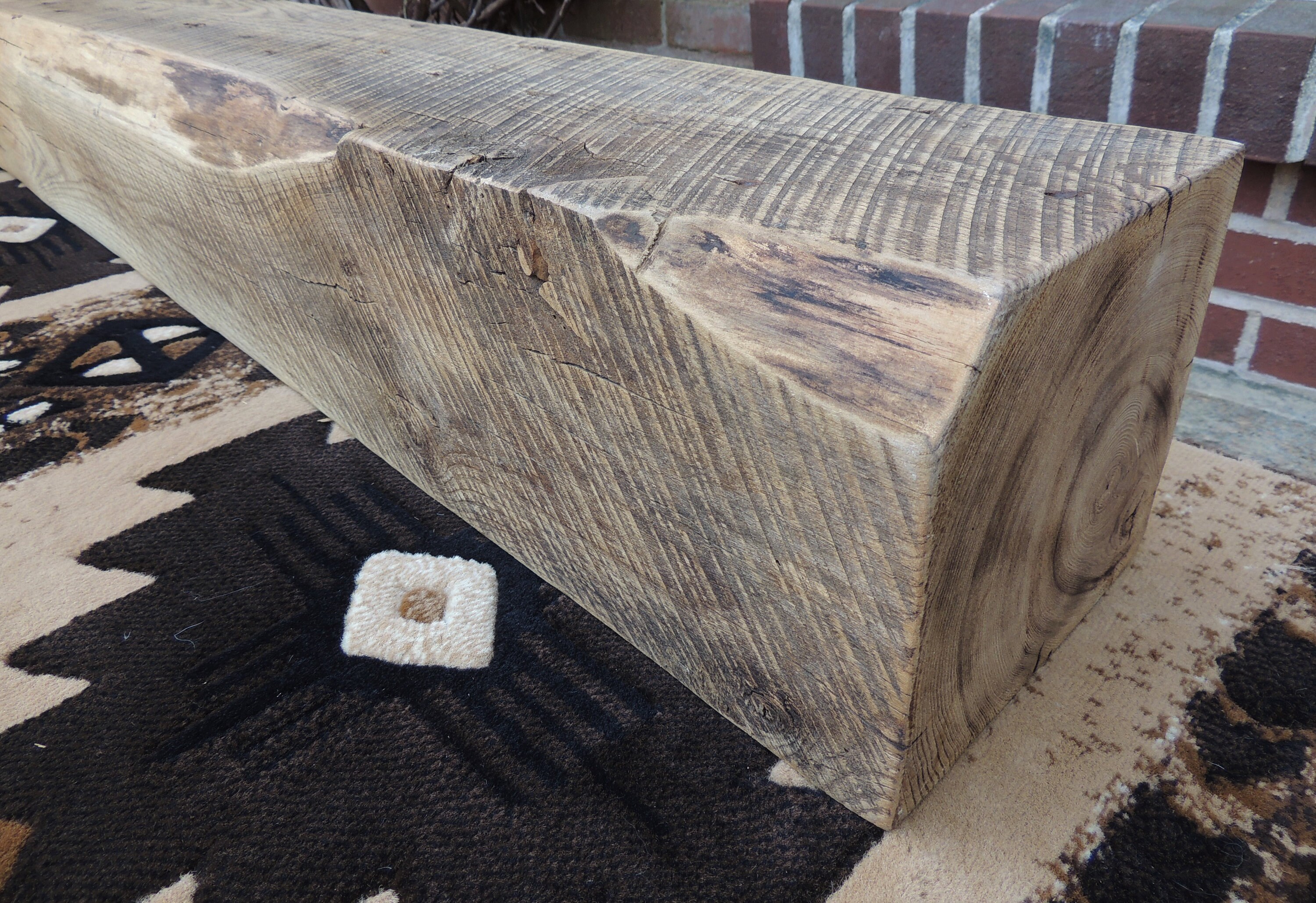 Chimenea Mantel 60-1/4 x 7-3/4 x 7-1/2 // | Etsy