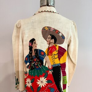 Vintage mexican tourist jacket sale