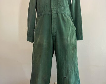NOS 40s CROWN OVERALLS OVERALL SIZE 48×32 - MATIN, VINTAGE
