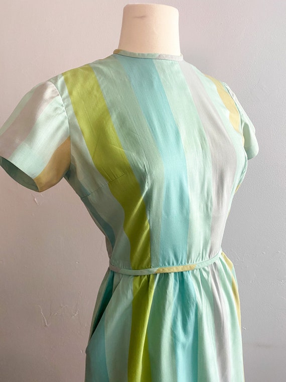 1960s Pastel Rainbow Dress from Sue Brett True Vi… - image 2