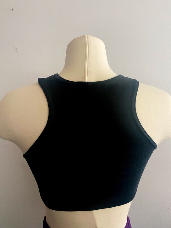 Vintage Late 70s/early 80s Jets Crop Top! - image 5