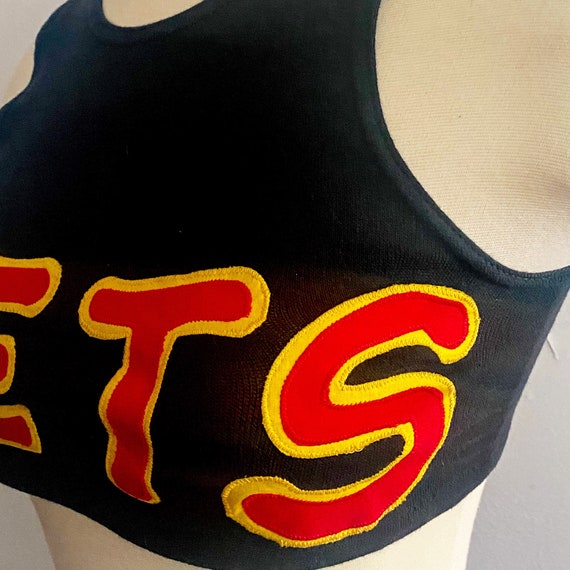 Vintage Late 70s/early 80s Jets Crop Top! - image 2