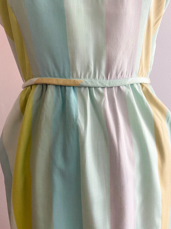 1960s Pastel Rainbow Dress from Sue Brett True Vi… - image 3