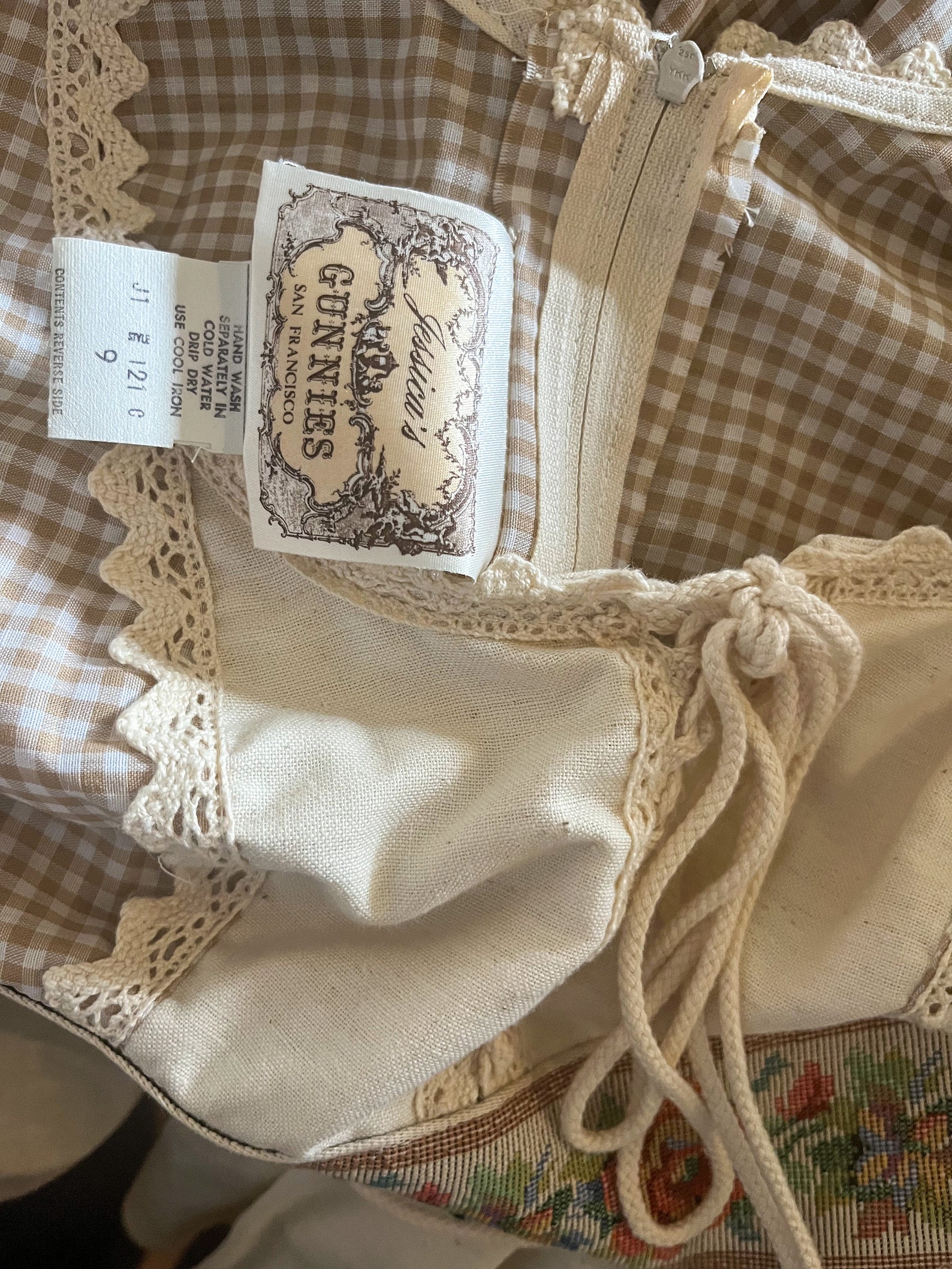 Gunne Sax 90's Rosette Corset (XS)