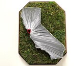 String Art For All States/Countries/Provences, Preserved Moss, String Art, Unique Gift,