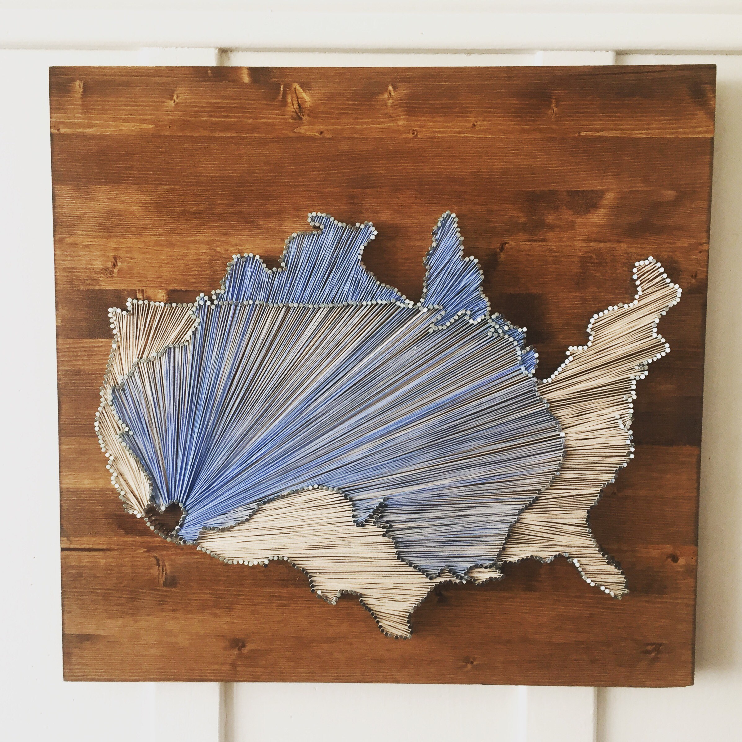 State String Art Country String Art Provence String Art | Etsy