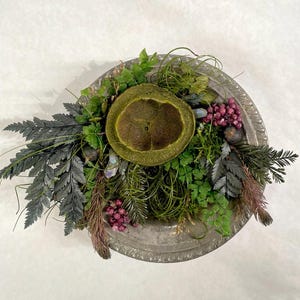 Moos Kunst, konservierte Mooskunst, Moos-Wanddekor, hängende Mooskunst, Moosmalerei, Upcycled Art, zweckentfremdete Kunst,