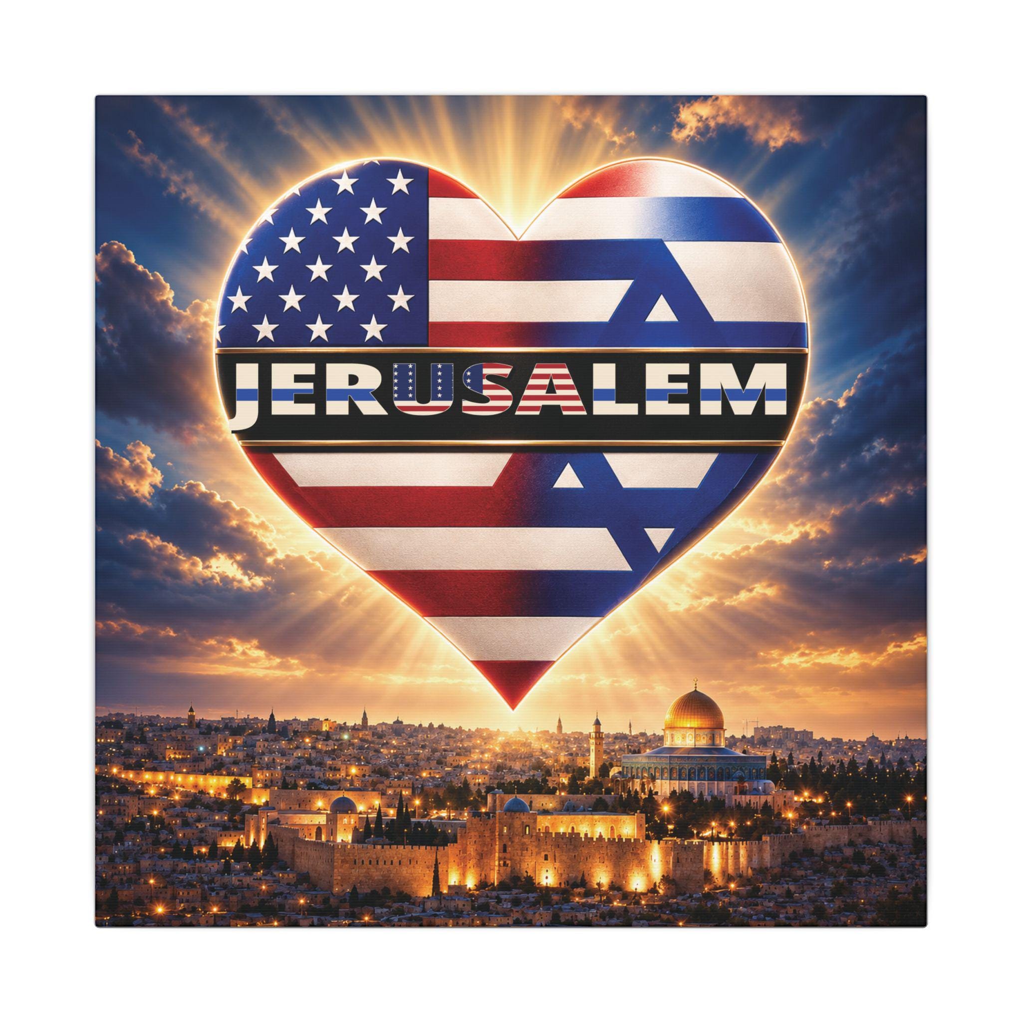 Jerusalem Skyline - Etsy