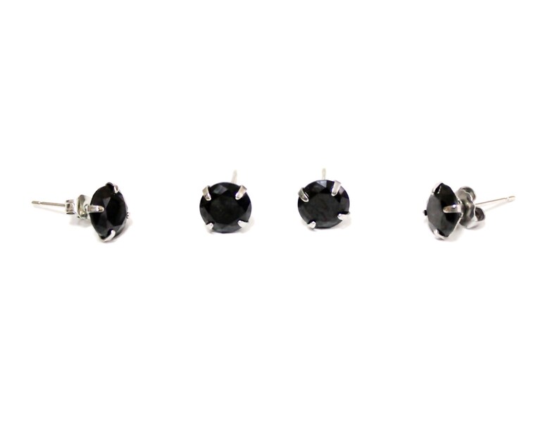 Unique Gifts Personalized Wedding Gift Diamond stud earrings 925 sterling silver Cubic Zirconia Stud Earring Birthday gift Gift for her