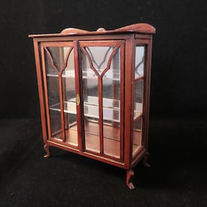 Puppenhaus Miniatur Jugendstil Schatzschrank 1/12