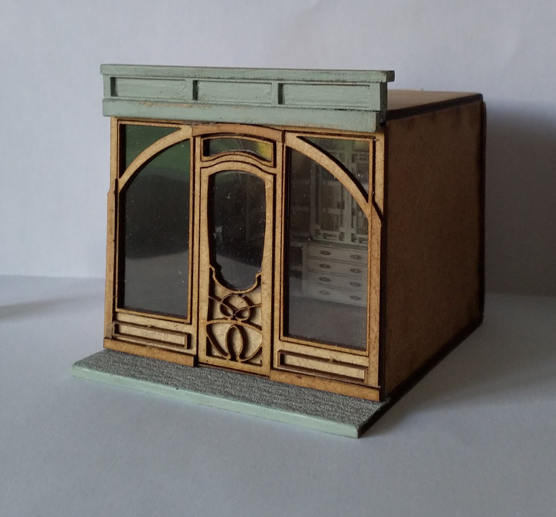 Minamzee 1:12 Set Tavolo E Sedie Per Casa Delle Bambole, 17 Pezzi Set Mobili Miniature Cucina In Legno Con Accessori Colazione Per Sala Da Pranzo - Foto 4