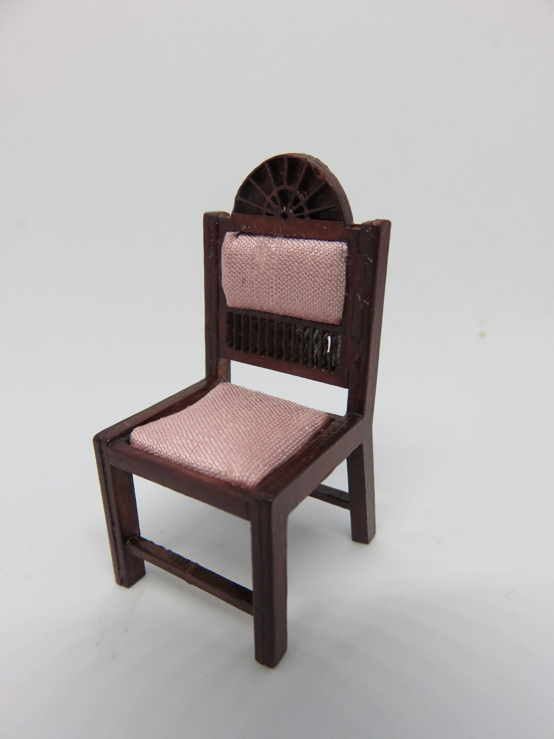 Dollhouse Miniature Furniture Chair Half Scale 1/24 - Etsy