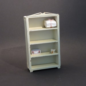 Dollhouse miniature furniture kit one scale (1/12) wide cupboard.