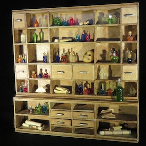 Puppenhaus Miniatur Speisekammer 1/24 KIT.