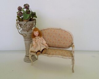 Libreria In Miniatura Per Casa Delle Bambole Scala 1:12 - Set Di 3 In Mogano - T3869