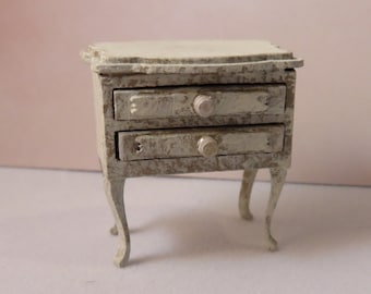Kit miniature de maison de poupée à l'échelle 1 : 24,/24, tiroir rococo français.
