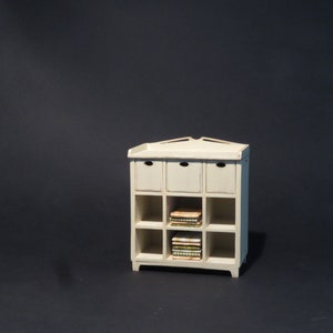 Puppenhaus Miniatur Möbel Kit halber Maßstab (1/24) Kommode