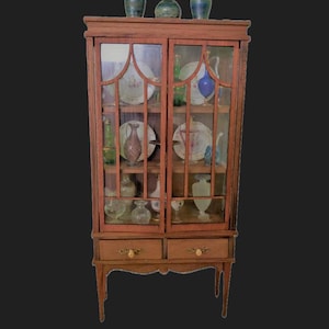 Puppenhaus Miniatur Vitrine 1:12 KIT
