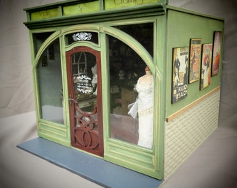 Dollhouse miniature DIY roombox 1/12 one scale in Art Deco, Art nouveau KIT