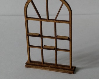 Dollshouse miniature window half scale (1/24)