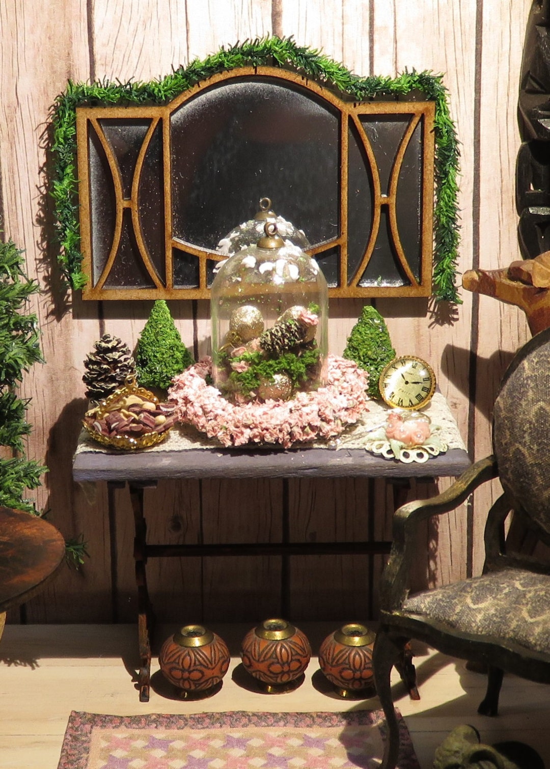 Tavolo da cucina in miniatura per casa delle bambole in scala 1:12, sedia in legno, sedia e tavolo da pranzo in miniatura non verniciati - Italia