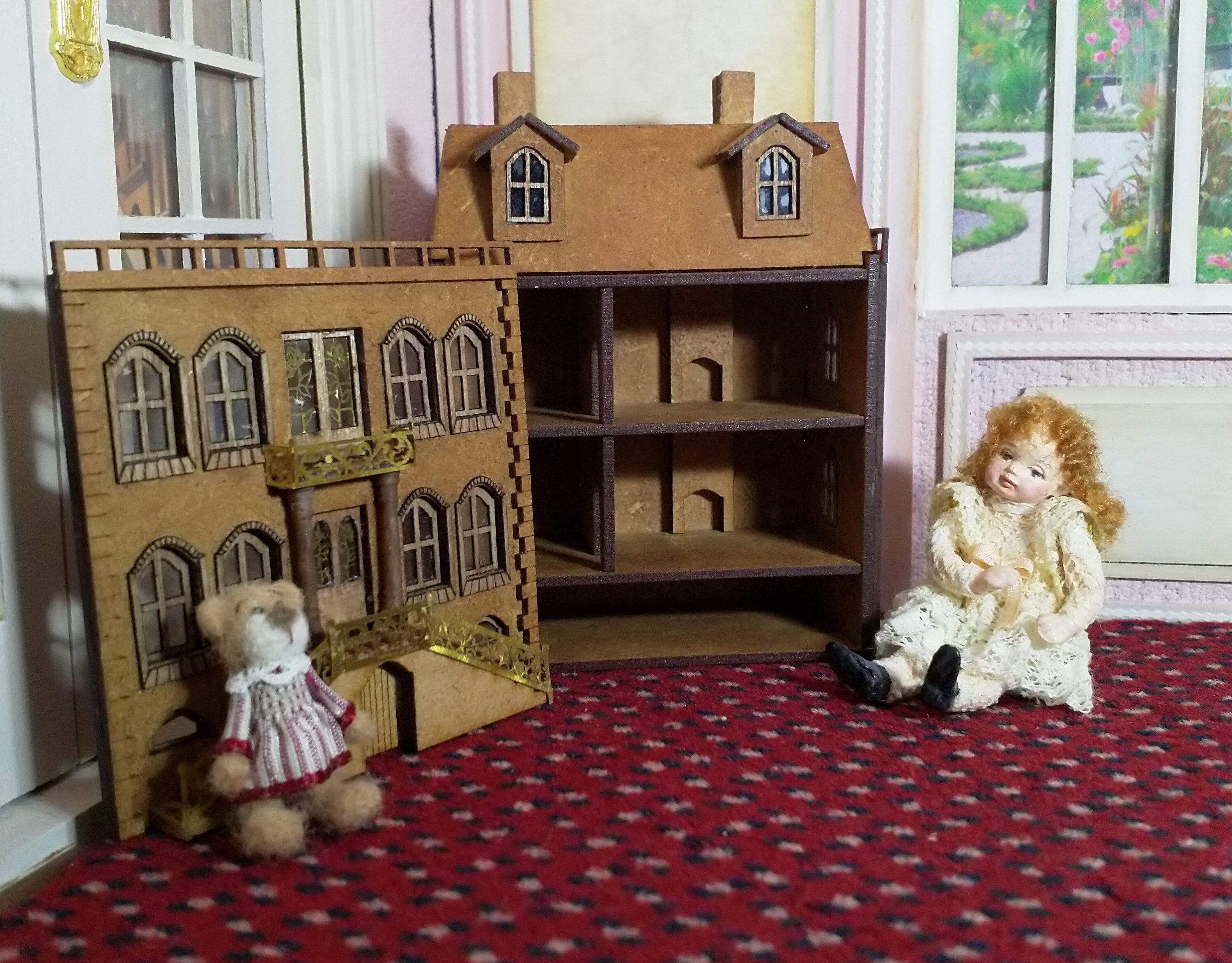 1144 Dollhouse Miniature for the Dollhouse Kit. Etsy Canada
