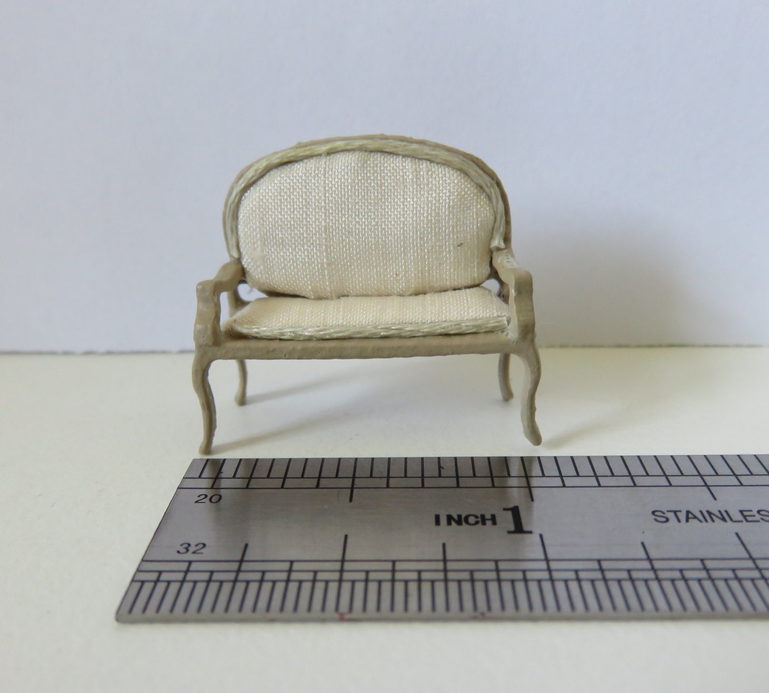Quarter scale (1:48) Dollshouse miniature cardboard kit  French Rococ…
